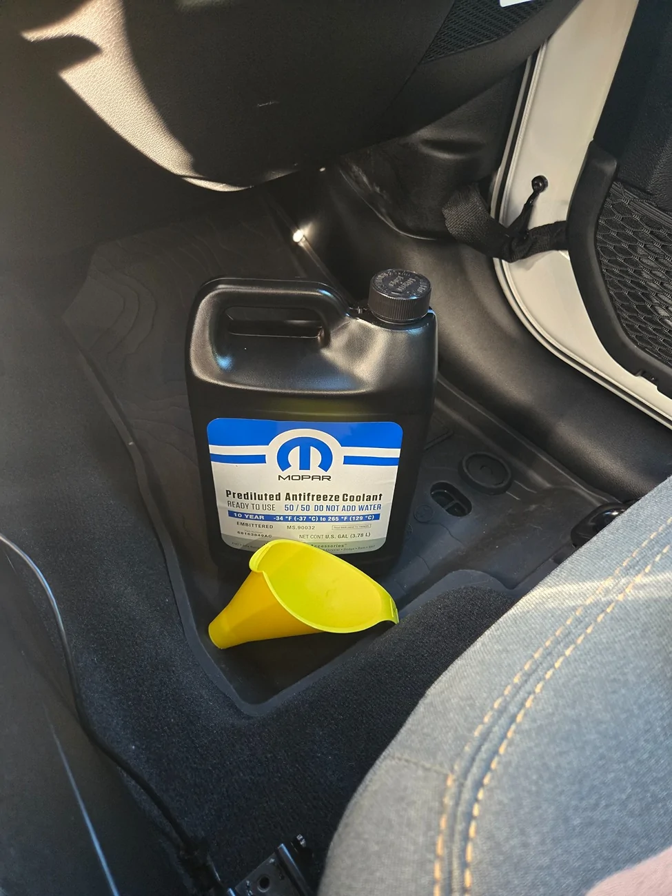 Jeep Wrangler JL Is my coolant level normal? 20250922_171614