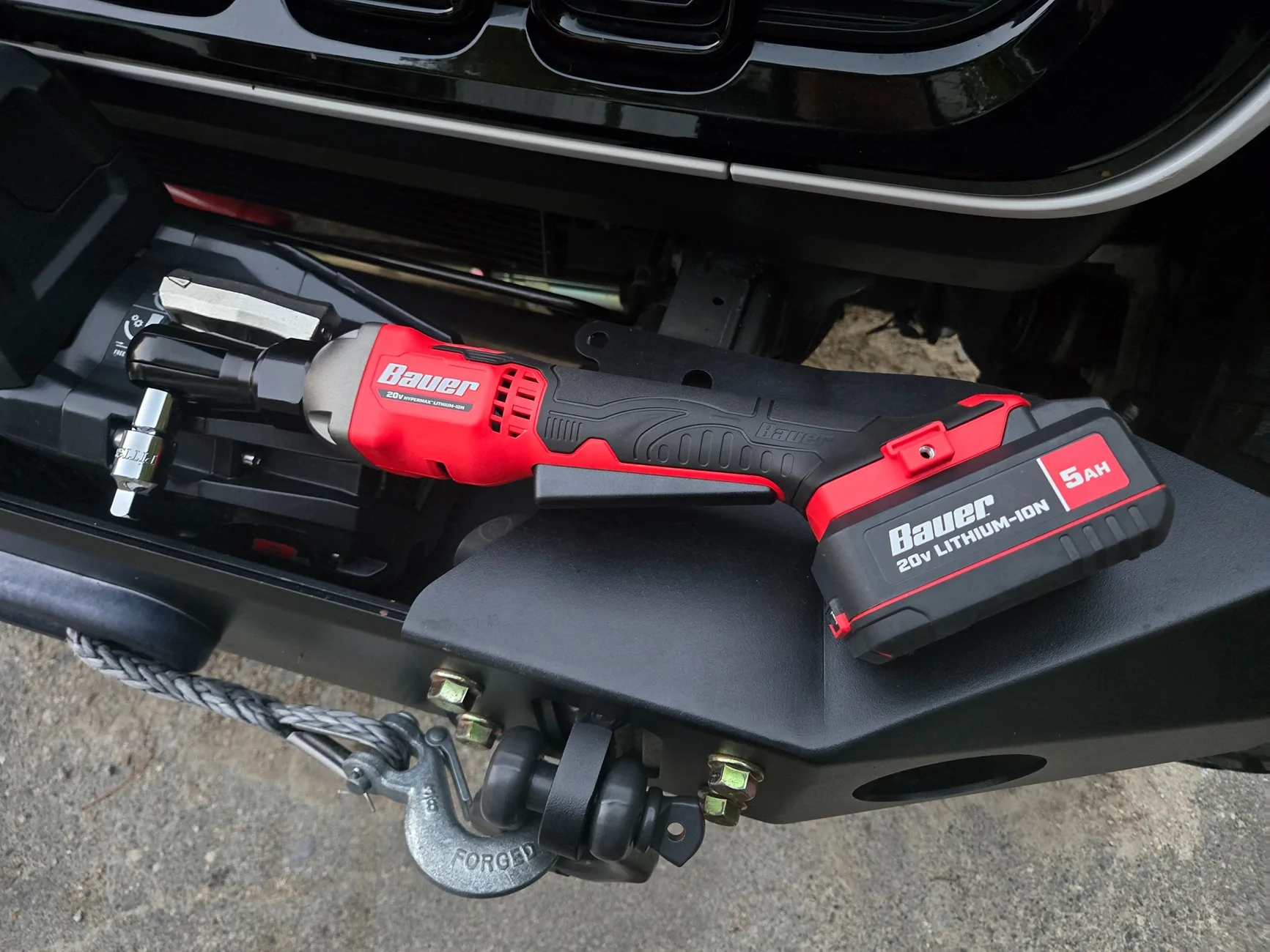 Jeep Wrangler JL Recommend an impact power tool thingy 20250924_191218