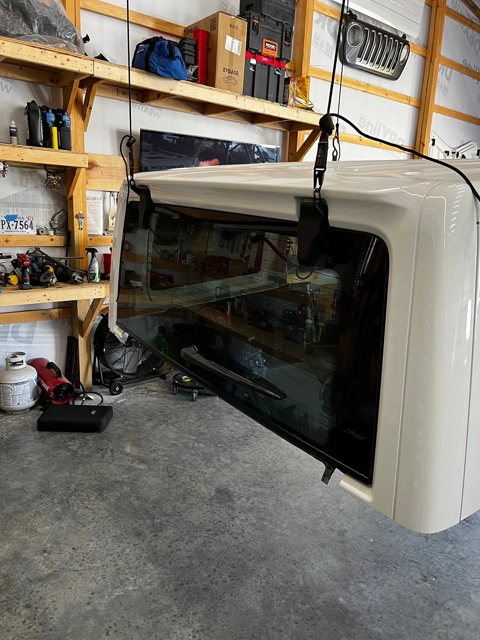 Jeep Wrangler JL Bright White JLU Hard Top IMG_9733