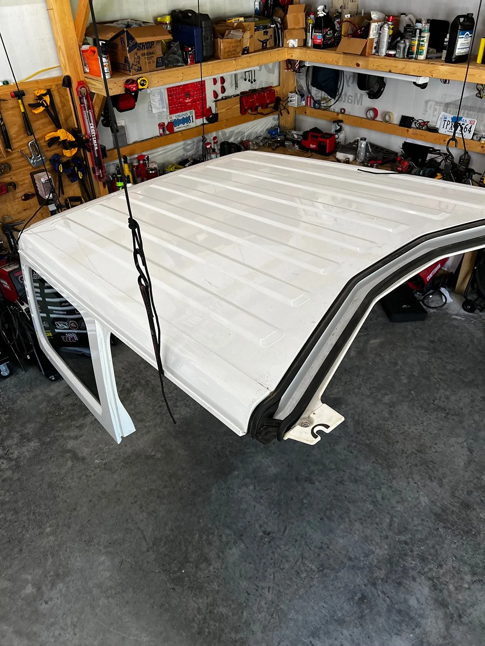 Jeep Wrangler JL Bright White JLU Hard Top IMG_9731