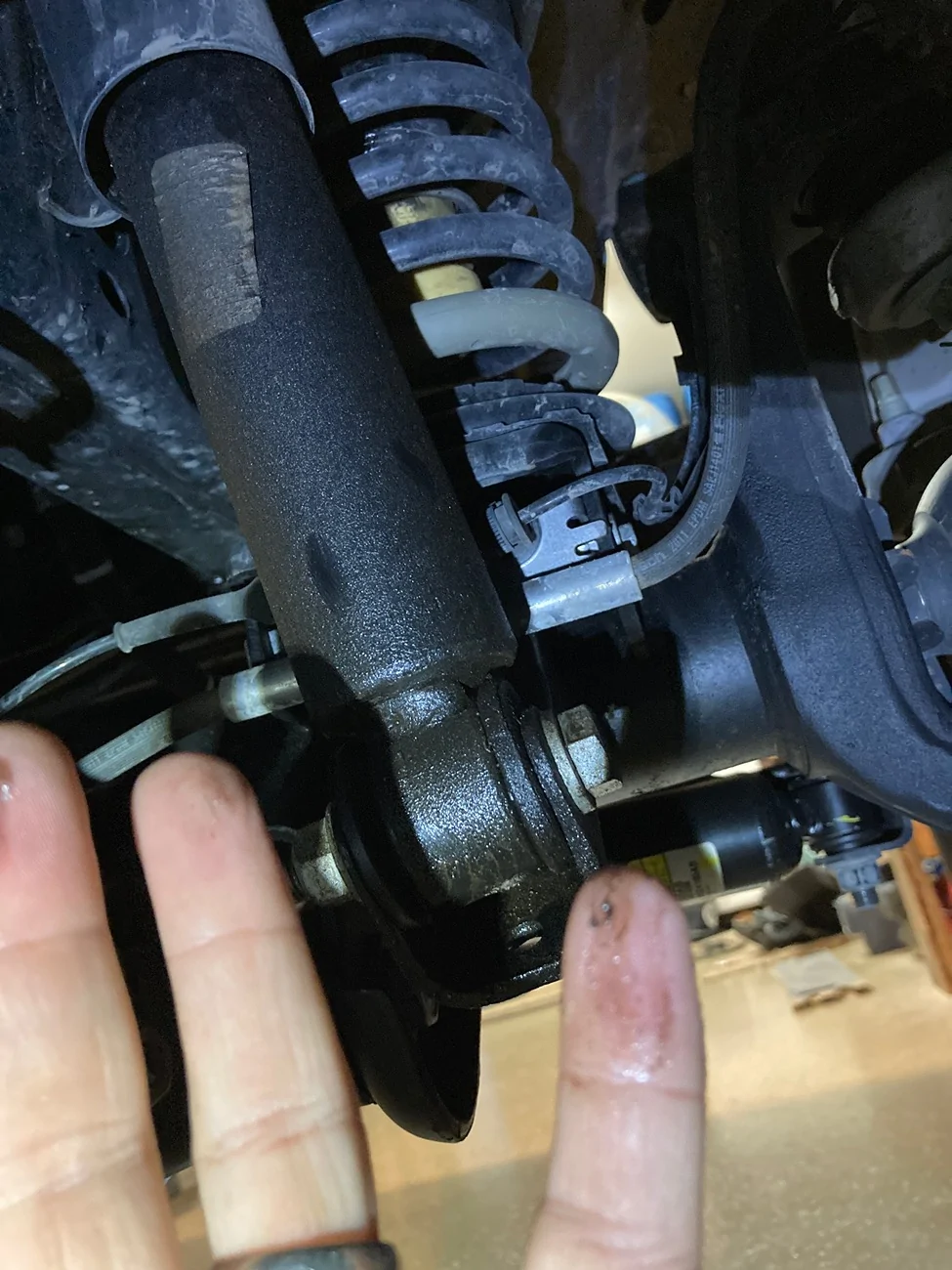 Jeep Wrangler JL Could worn shocks cause this steering vibration? IMG_1928