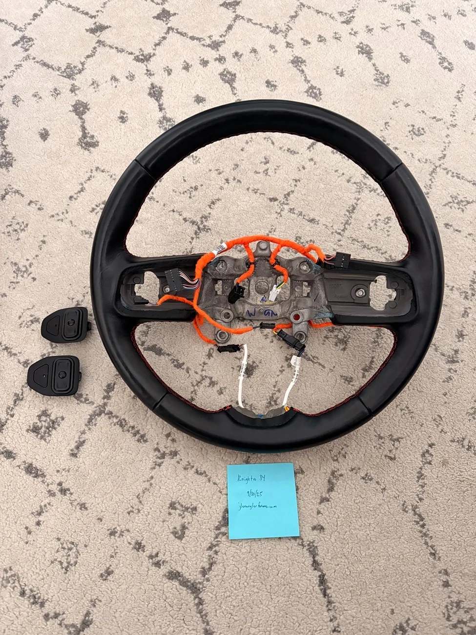 Jeep Wrangler JL Rubicon Heated Steering Wheel - $125 IMG_8505
