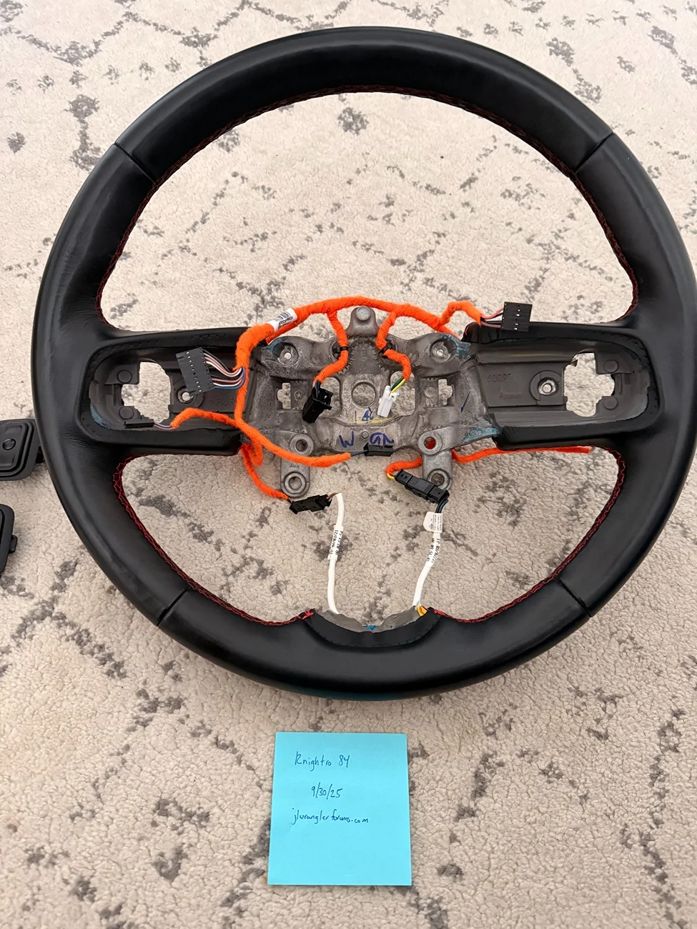 Jeep Wrangler JL Rubicon Heated Steering Wheel - $125 IMG_8506
