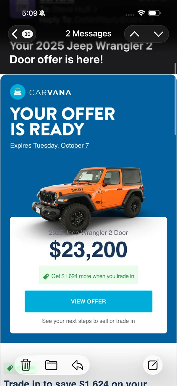 Jeep Wrangler JL WOW! Resale is awful. IMG_3050