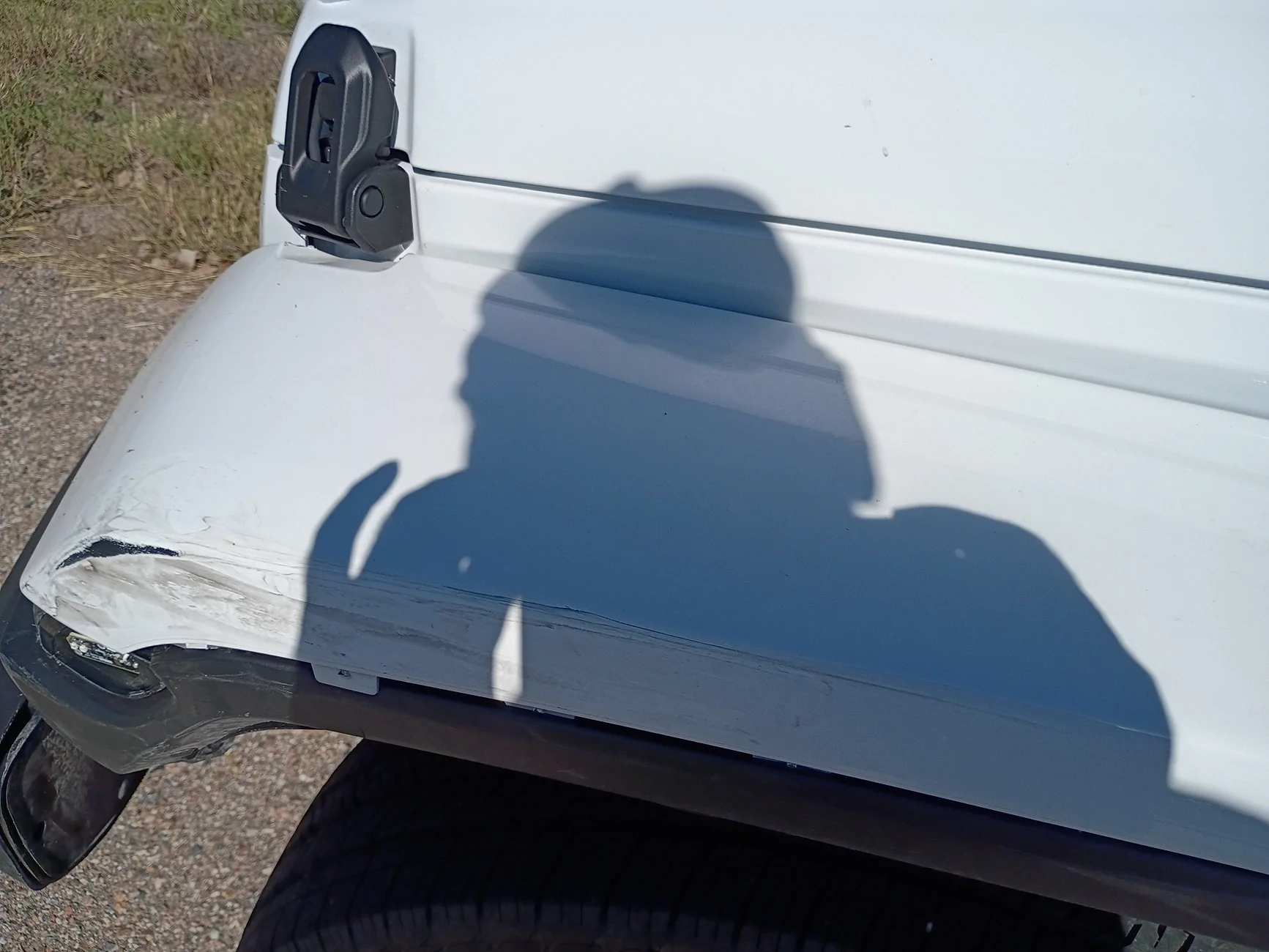 Jeep Wrangler JL ESC warning after sideswiped fender