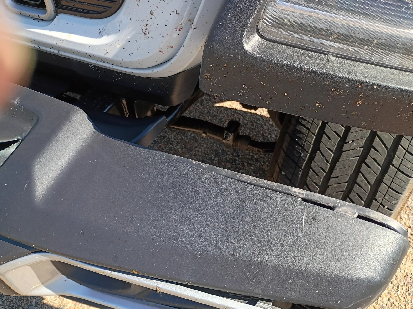 Jeep Wrangler JL ESC warning after sideswiped bumper
