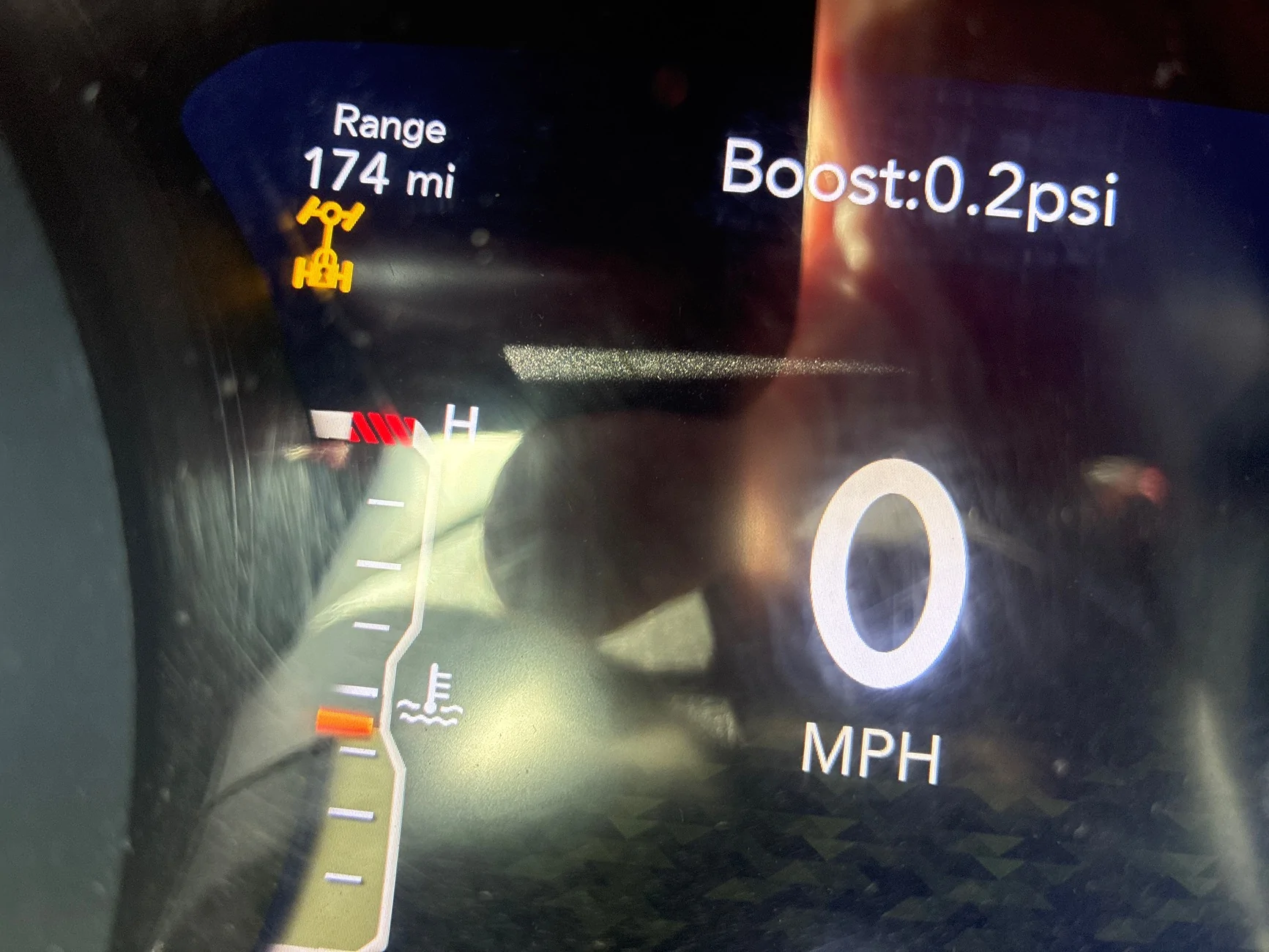 Jeep Wrangler JL Rear locker indicator on highway imag