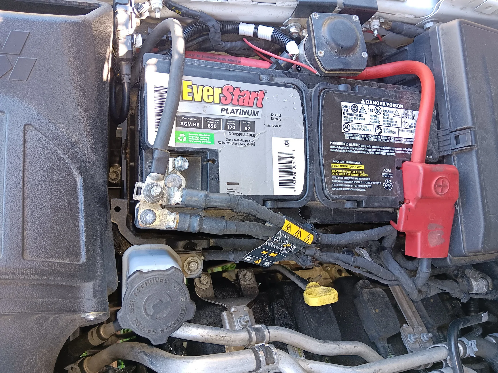 Jeep Wrangler JL Battery replacement options 1000044786