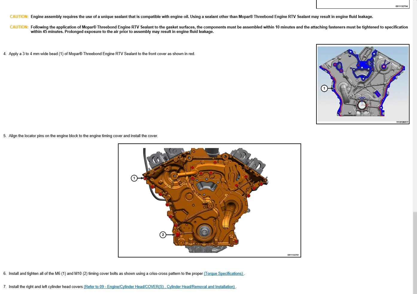 Jeep Wrangler JL head gasket swap after P0301 code front cover