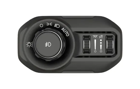 Jeep Wrangler JL Headlights, Fog Lights and Interior Backlights Headlight Switch Panel
