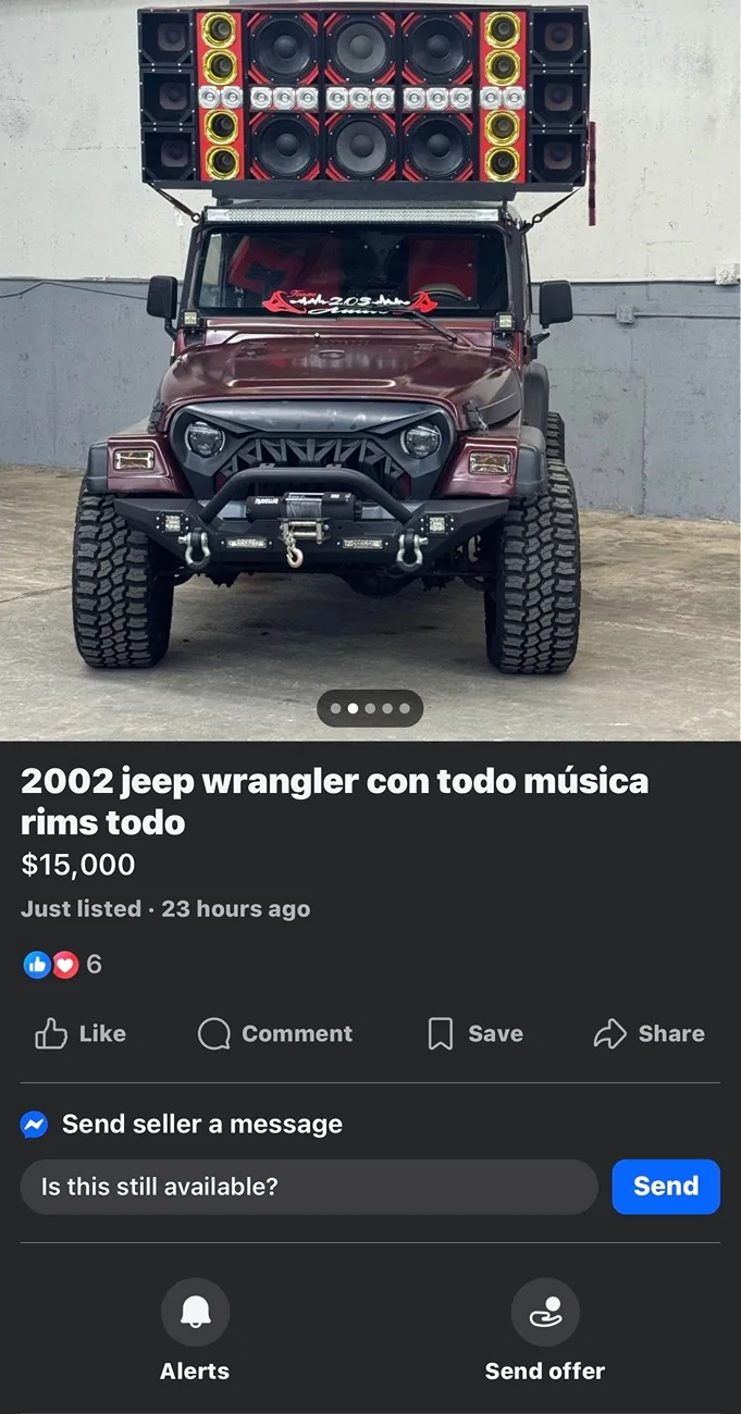 Jeep Wrangler JL Happy with my factory audio system IMG_9831