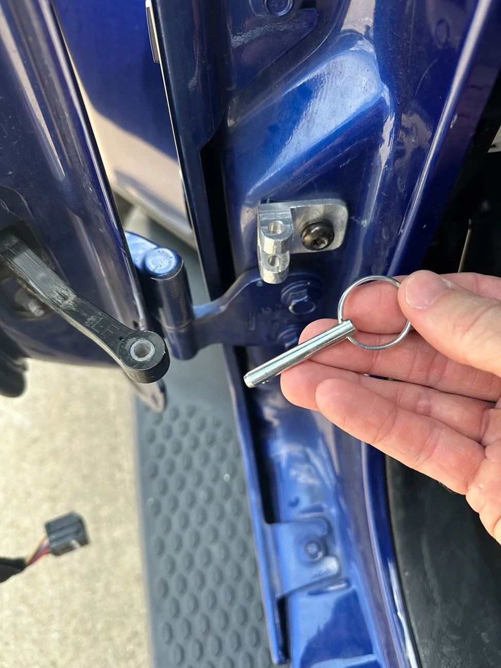 Jeep Wrangler JL 2026 Door Hinges (Quick Release) - photo IMG_2751