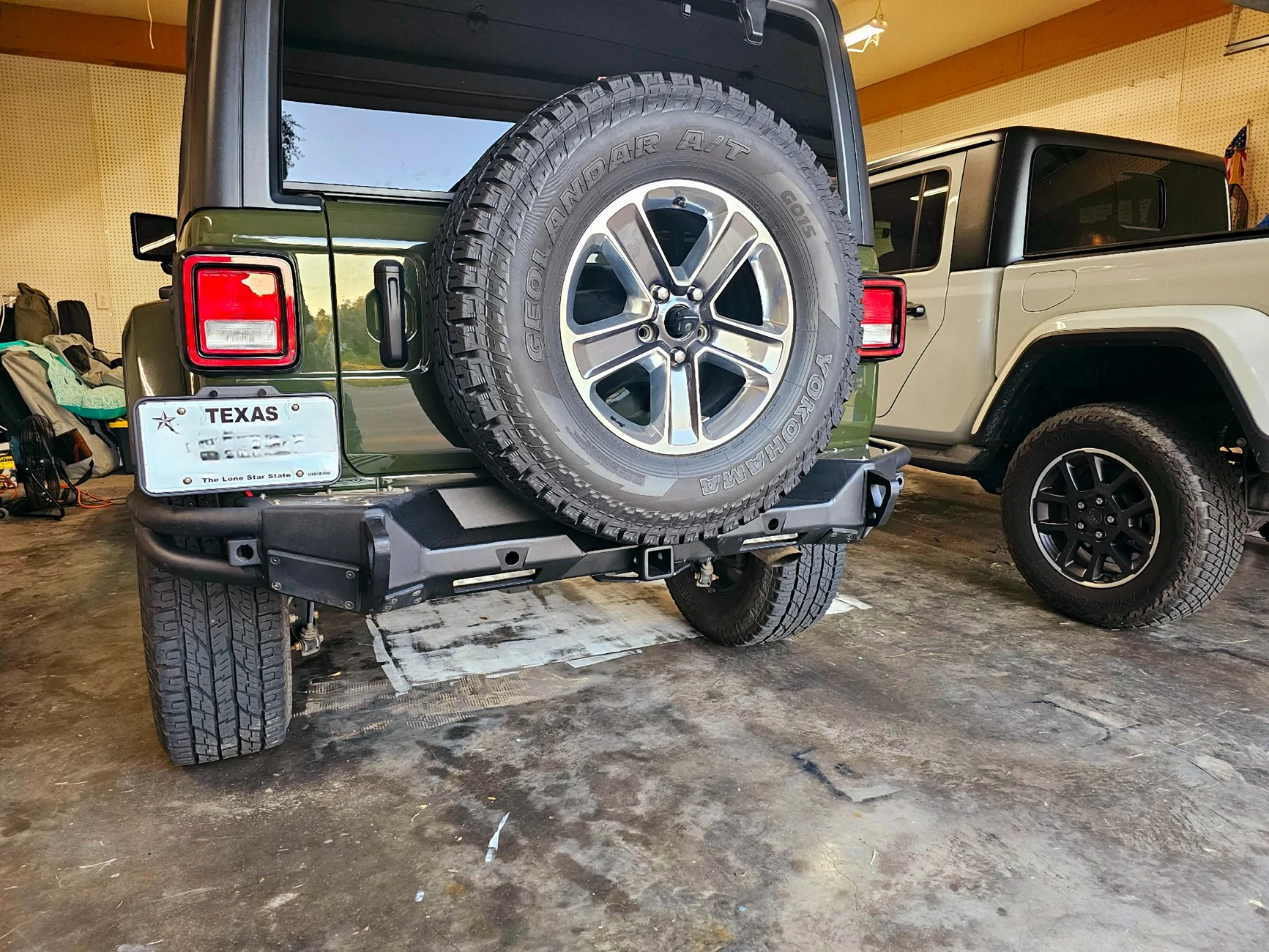 Jeep Wrangler JL Wiring in LED backup lights. 20251008_182657