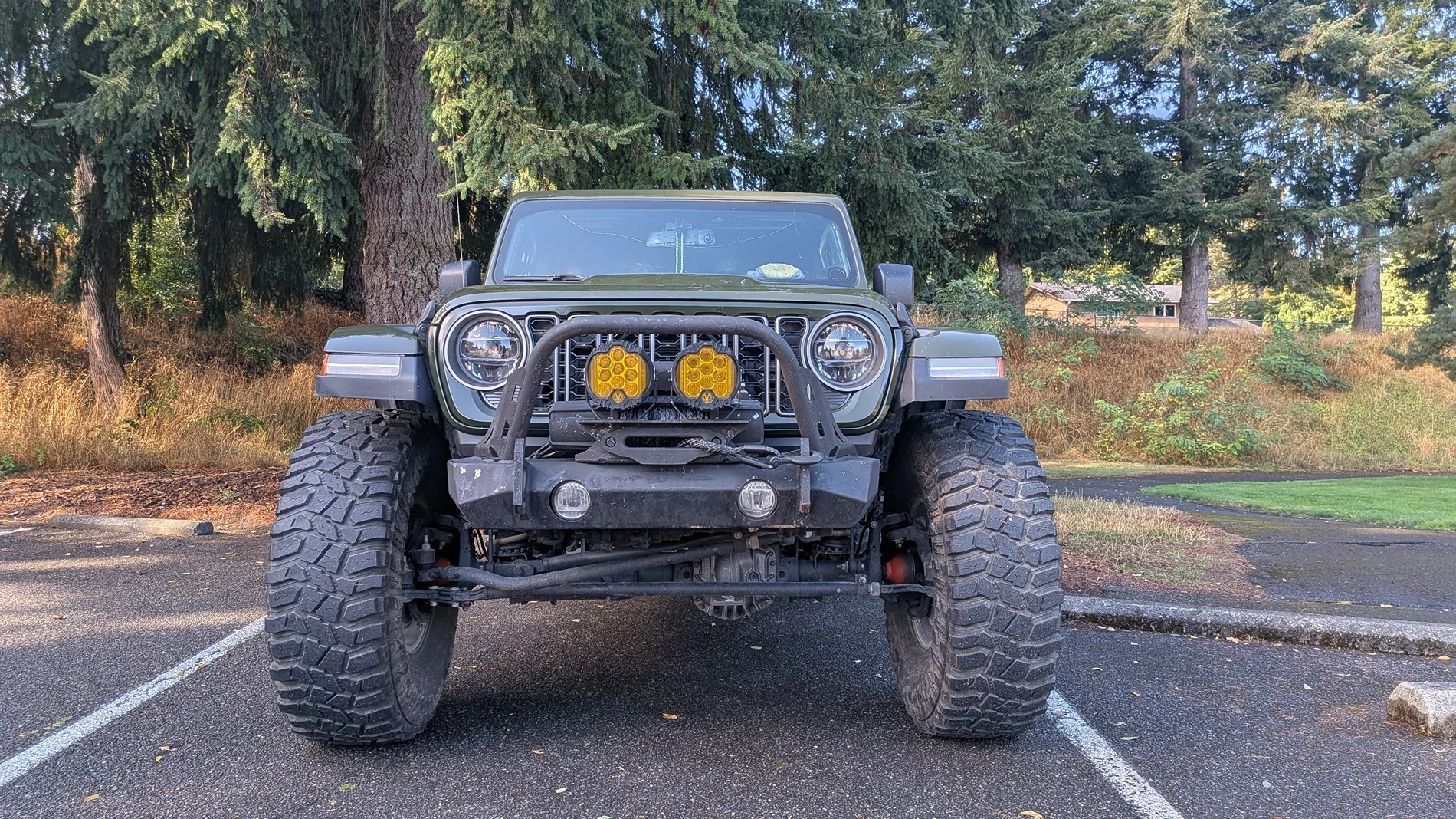 Jeep Wrangler JL 2024+ grill upgrade PXL_20250921_173306033