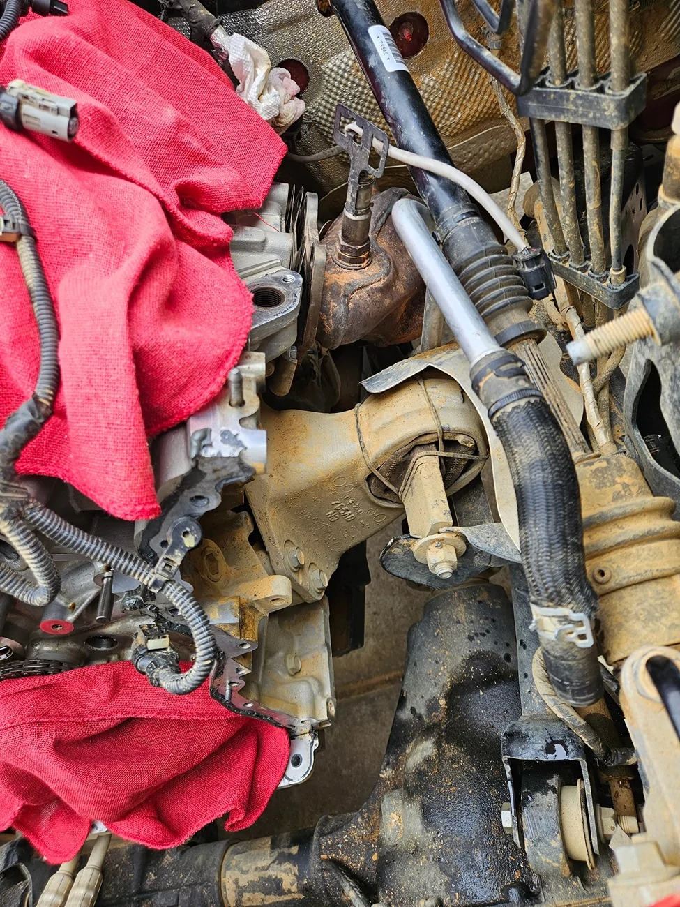 Jeep Wrangler JL head gasket swap after P0301 code 20251011_132424