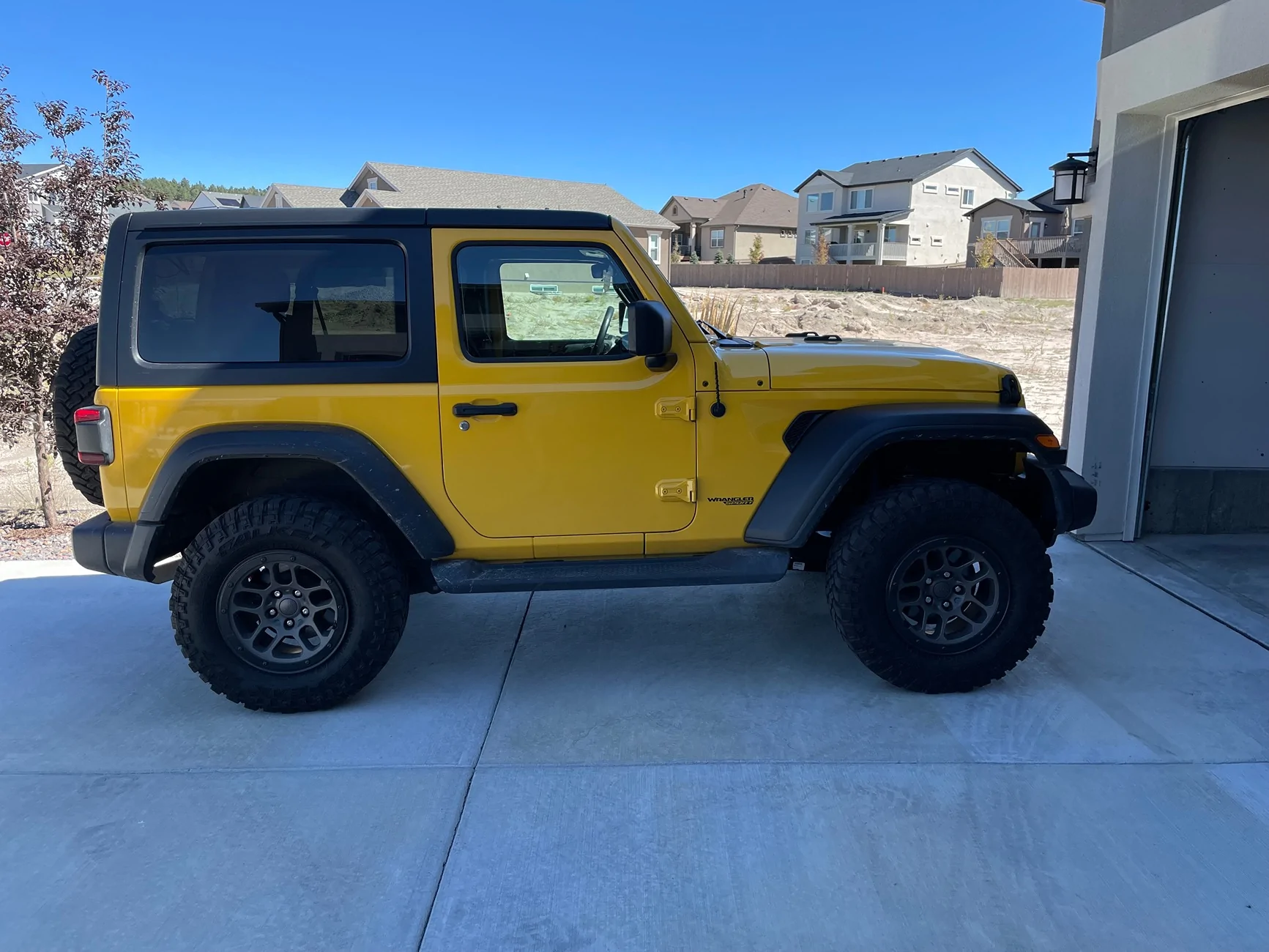 2 door JL 1.5" lift with spacers or just add Rubicon take-offs springs ...