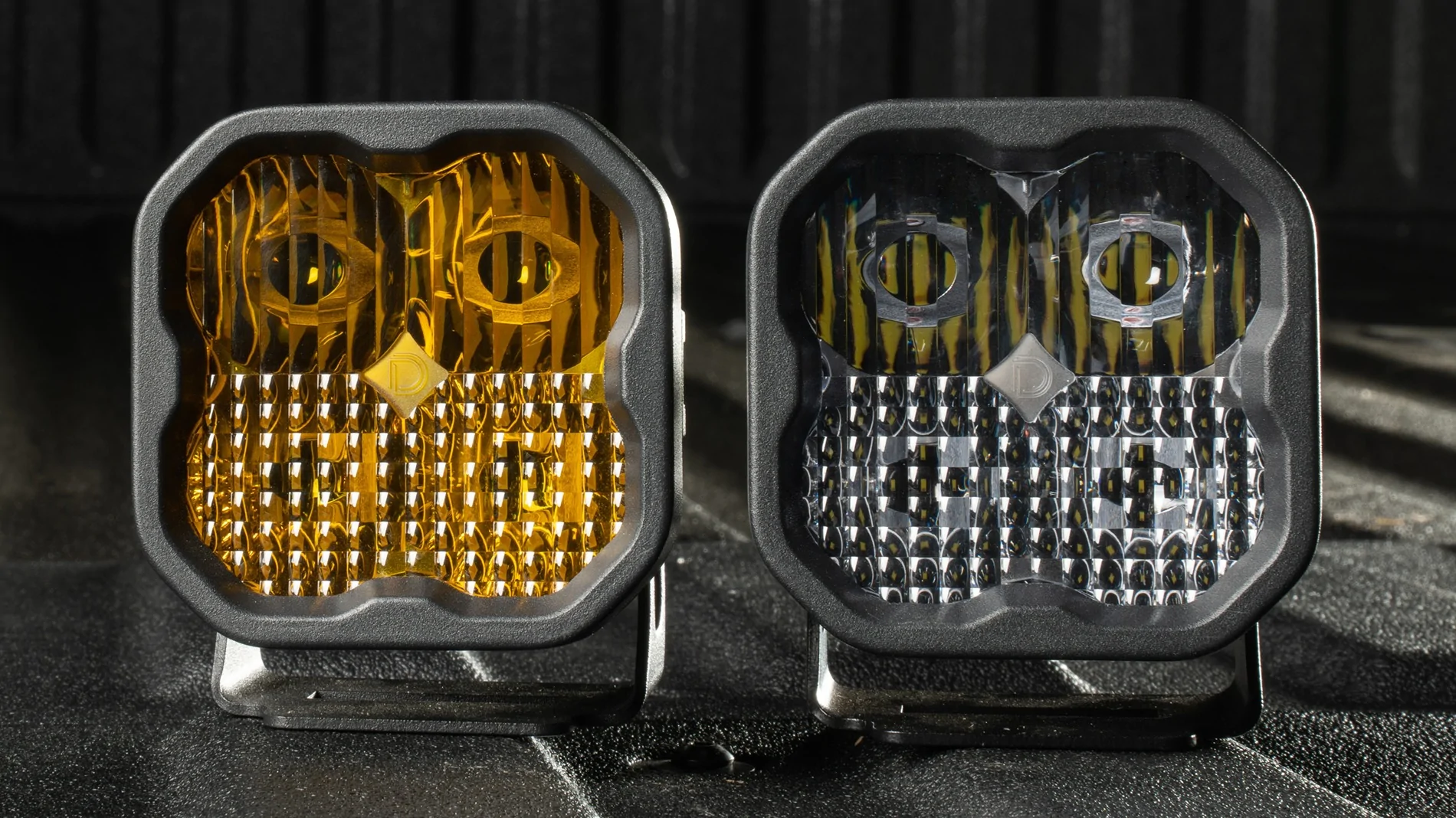 Jeep Wrangler JL SS3 LED Fogs - Diode Dynamics - ? Wow! SS3_Truck_Bed_Dark