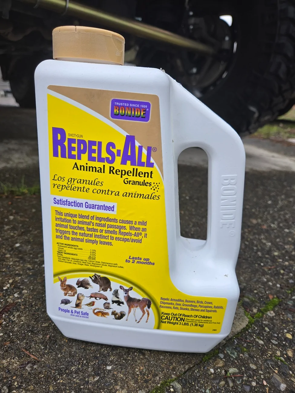 Jeep Wrangler JL Rodent protection reminder 20250208_123709