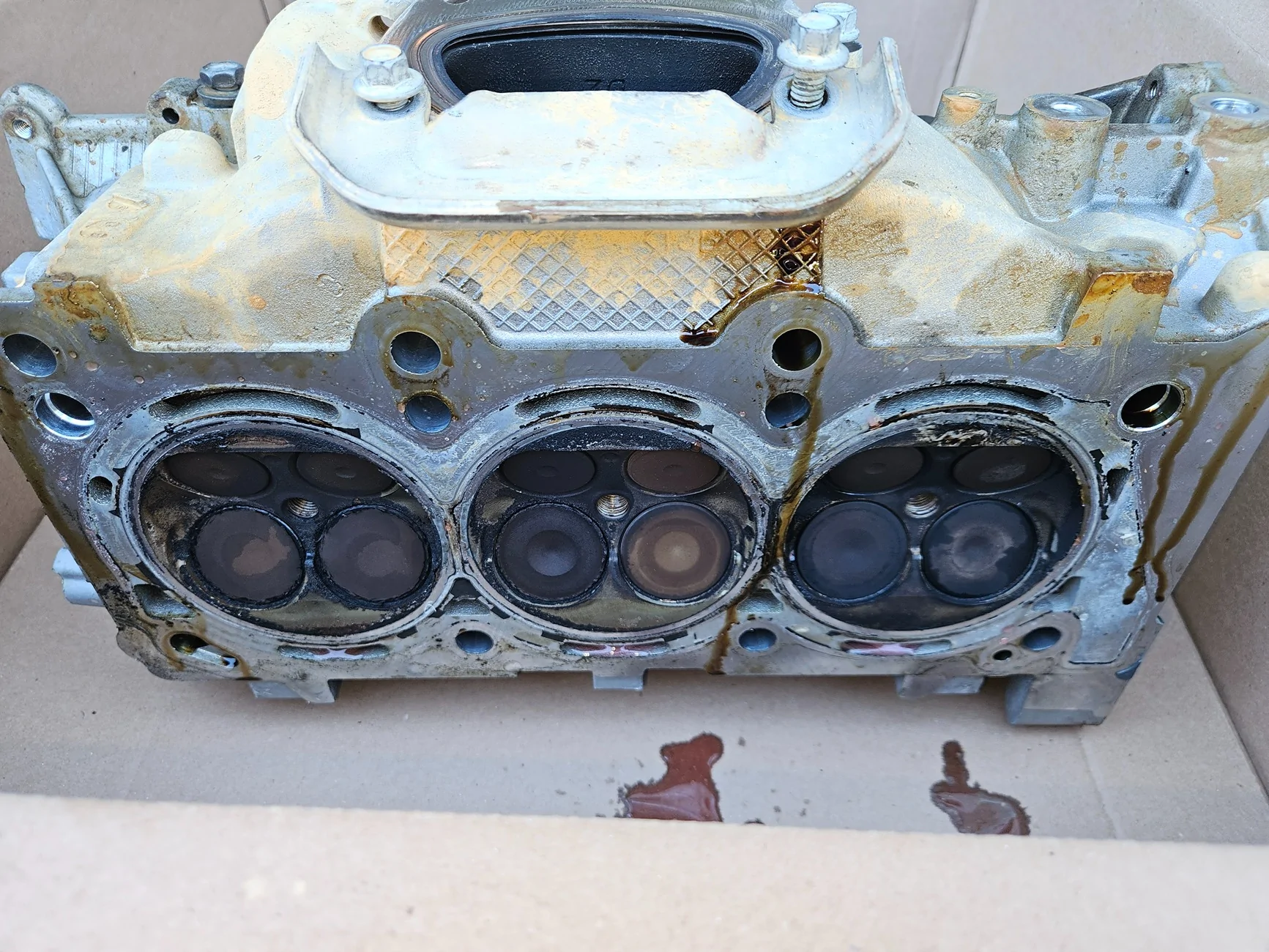 Jeep Wrangler JL head gasket swap after P0301 code 20251017_153358
