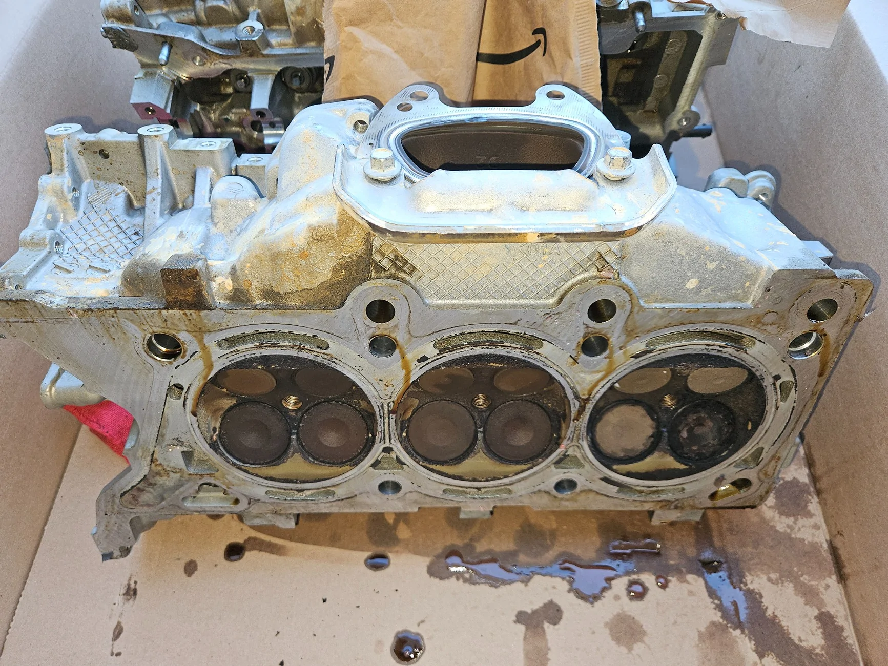Jeep Wrangler JL head gasket swap after P0301 code 20251017_164803