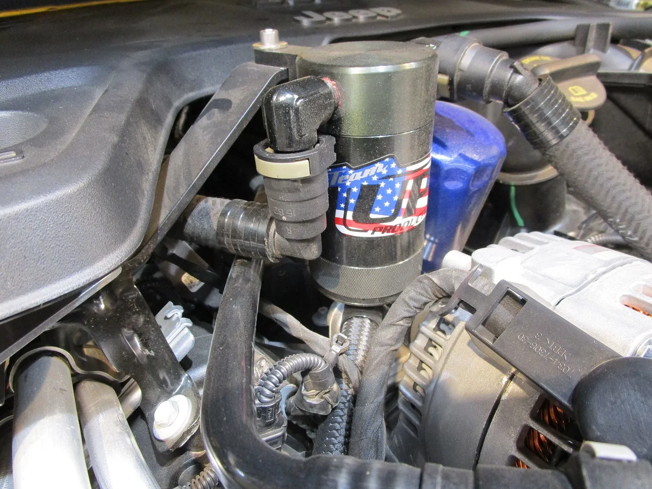 Jeep Wrangler JL UPR Catch Can for 3.6L IMG_1898