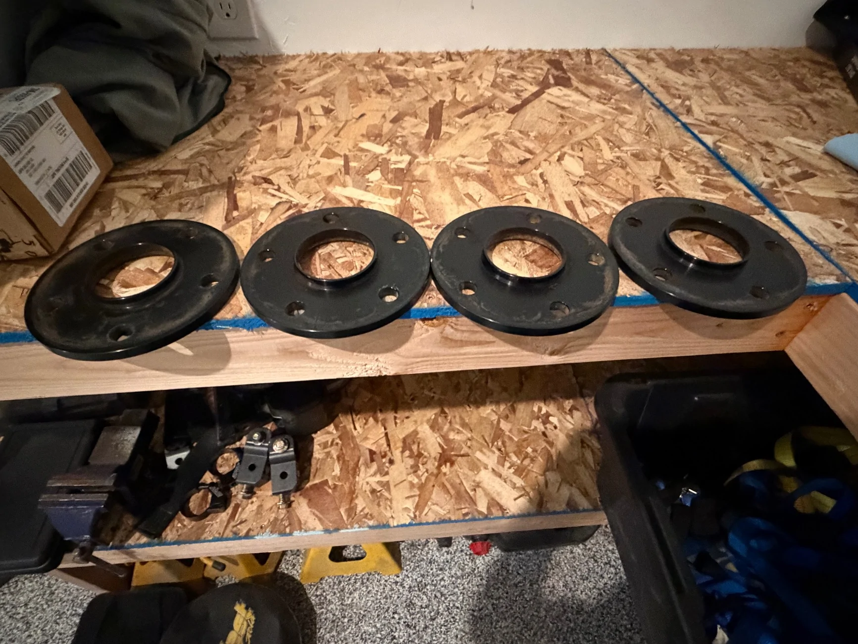Jeep Wrangler JL Bora wheel spacers IMG_0247