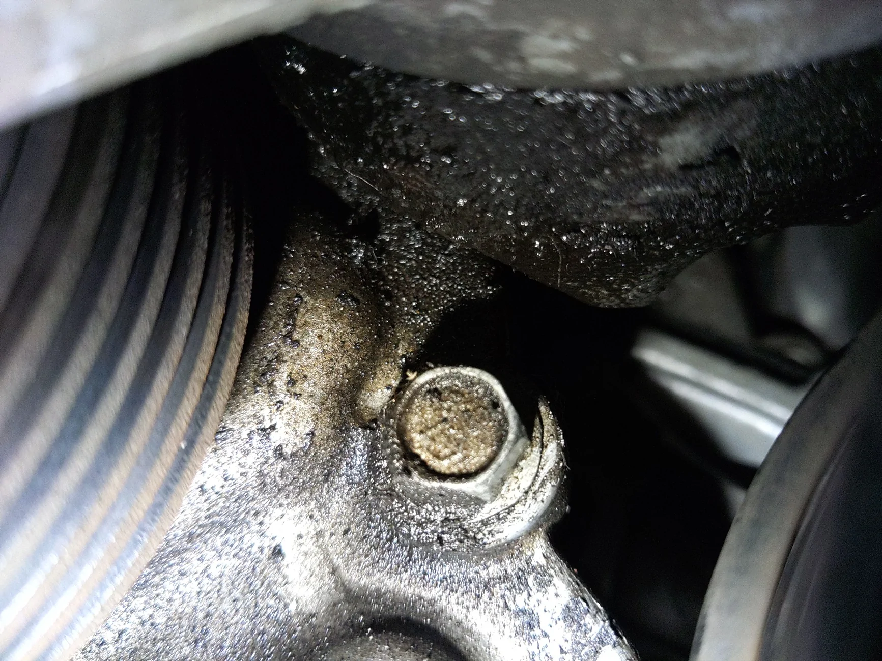 Jeep Wrangler JL Oil Leak KIMG5870