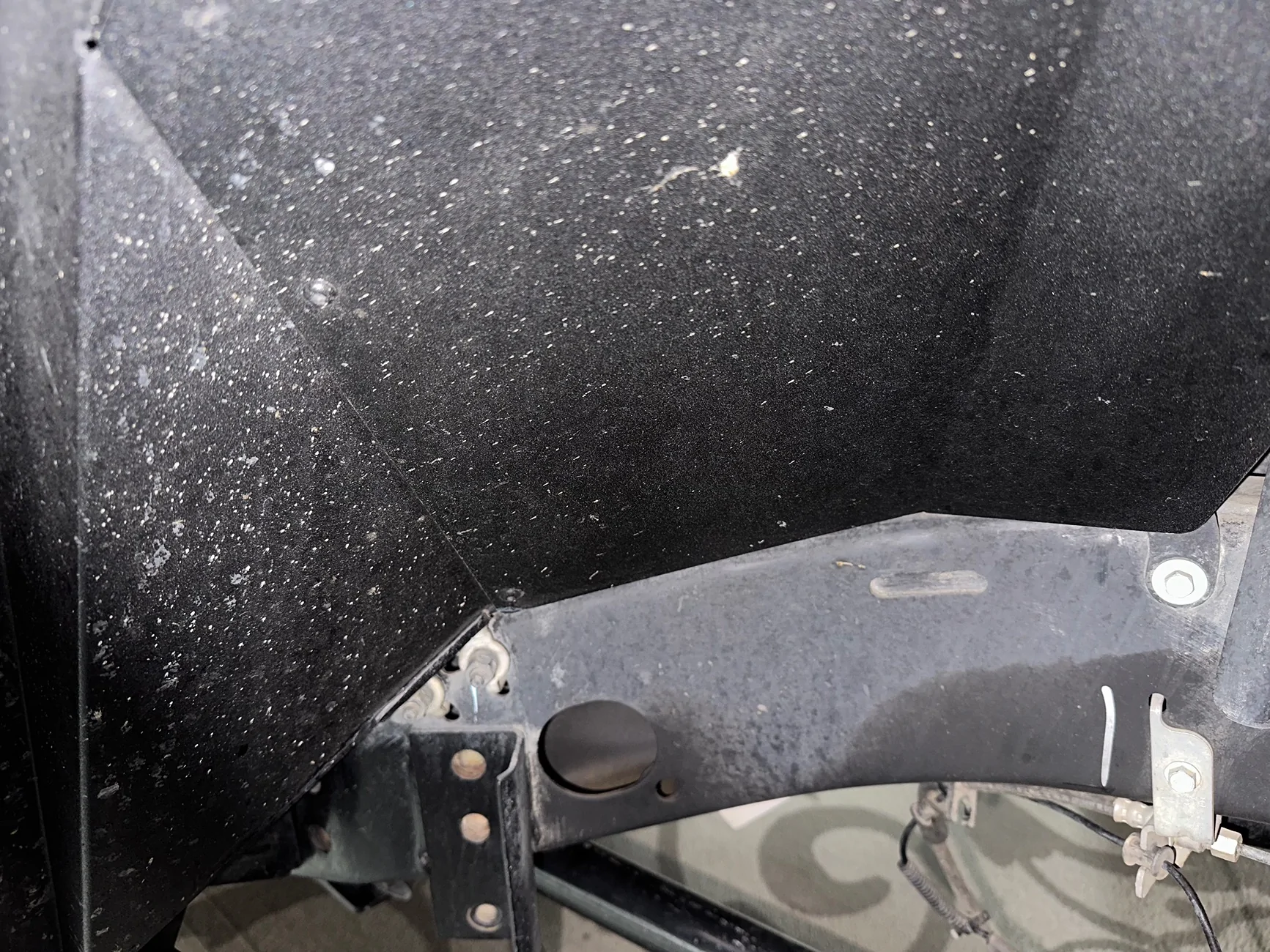 Jeep Wrangler JL Fender liner wire rub through IMG_1337