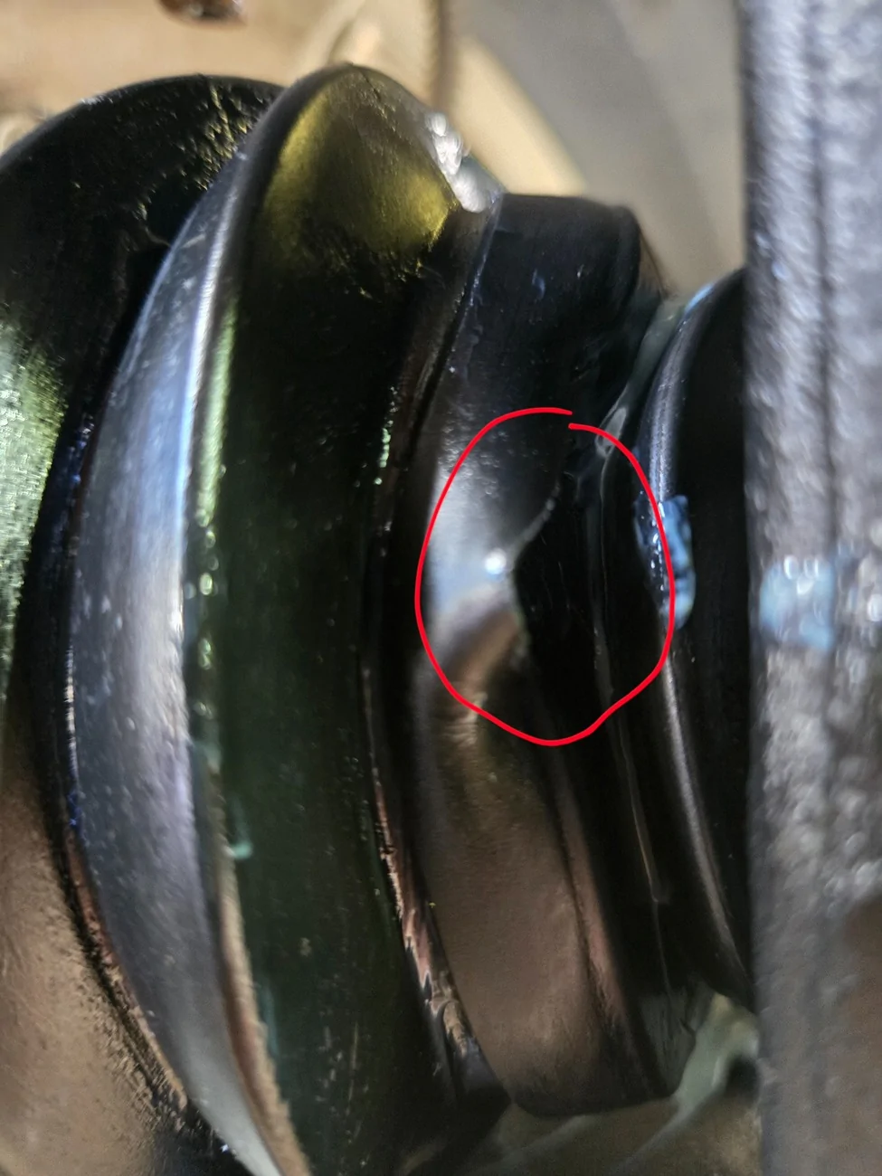 Jeep Wrangler JL My wheel is leaking something? 20251020_122140