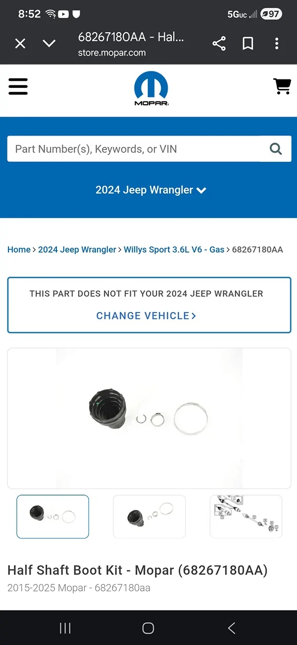 Jeep Wrangler JL My wheel is leaking something? Screenshot_20251020_205238_Chrom