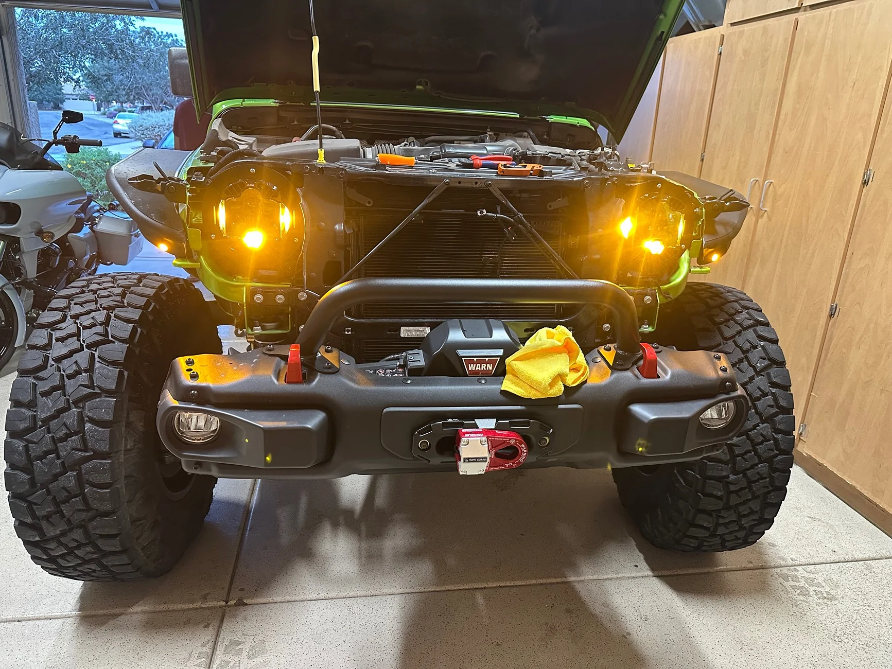 Jeep Wrangler JL New Baja Designs LP6 DOT headlight IMG_4943