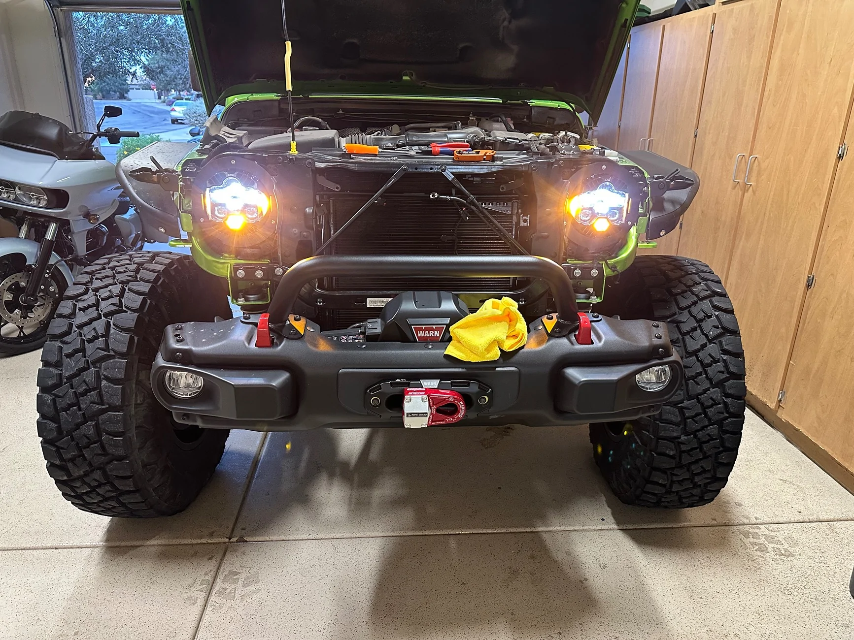 Jeep Wrangler JL New Baja Designs LP6 DOT headlight IMG_4945