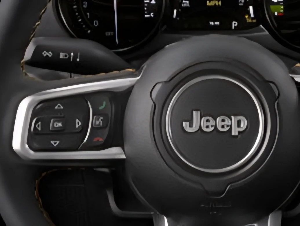 Jeep Wrangler JL voice directions for google maps 2022_jeep_wrangler_unlimited_steeringwheel