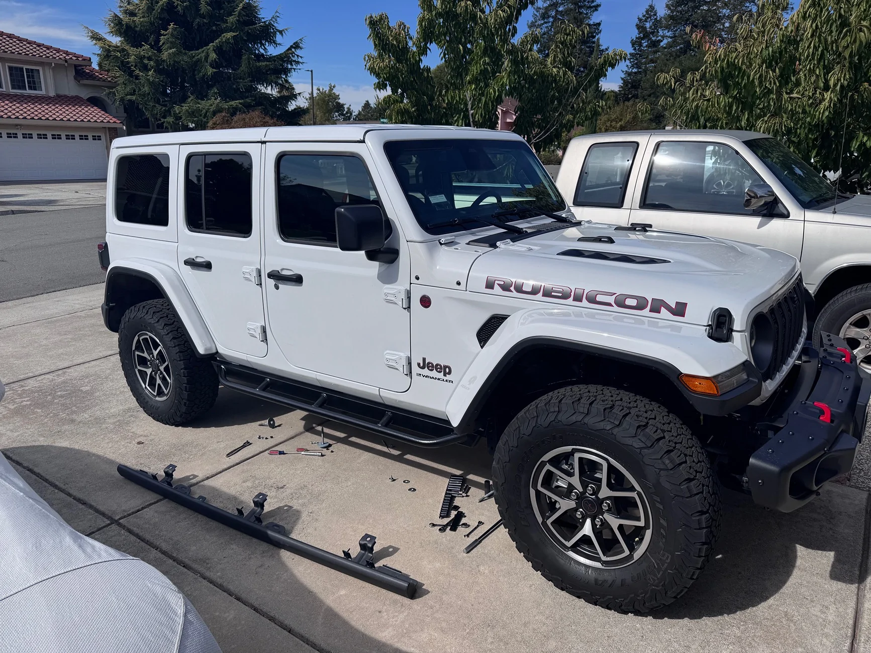 Jeep Wrangler JL Underwhelmed with Rock Hard sliders IMG_7496