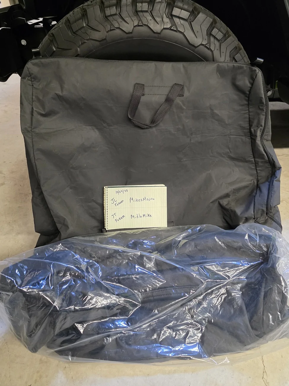 Jeep Wrangler JL Freedom Panel Storage Bags (DFW Area) 20251024_205524