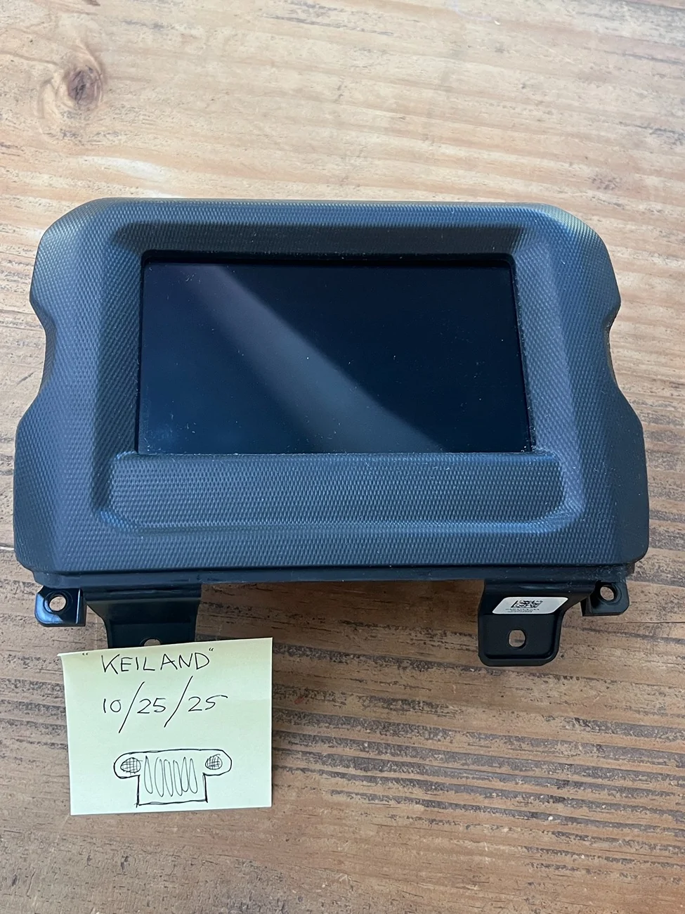 Jeep Wrangler JL 7.0 UConnect w/Bezel + Code IMG_9112