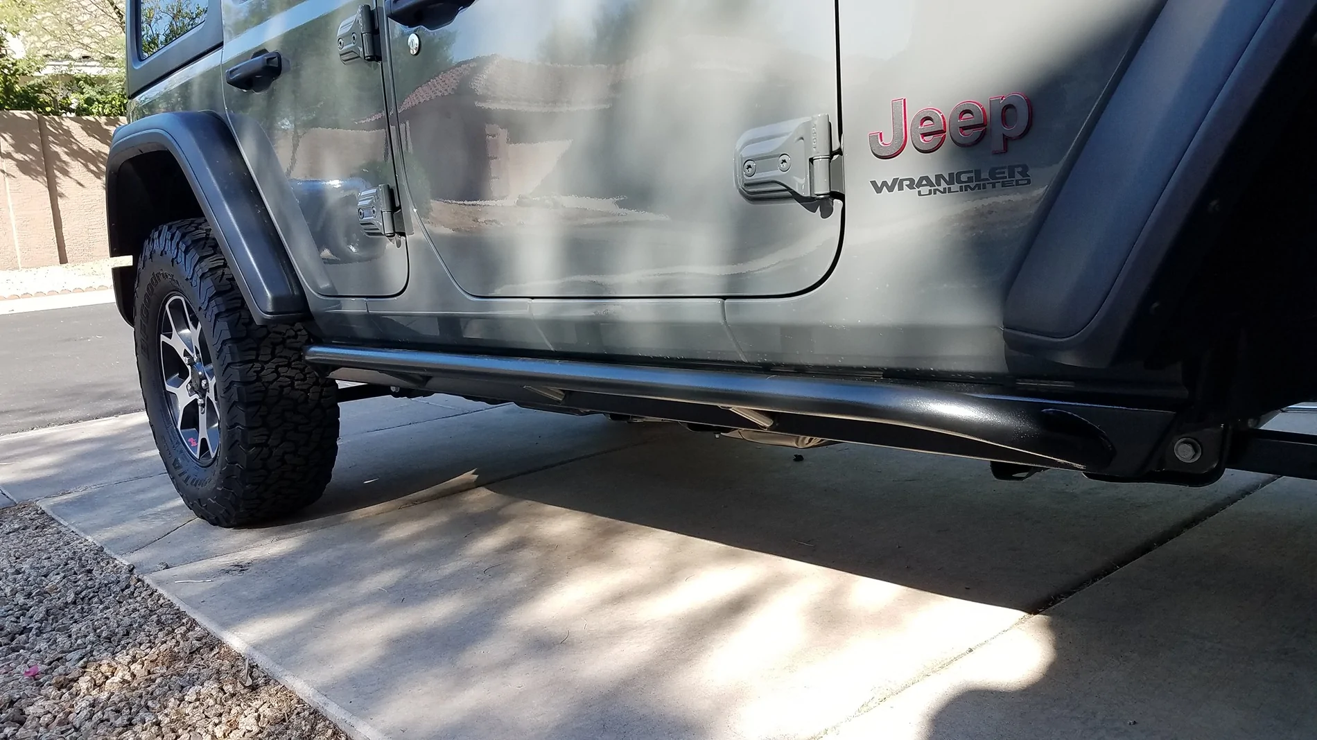 Jeep Wrangler JL Underwhelmed with Rock Hard sliders 20190918_152629