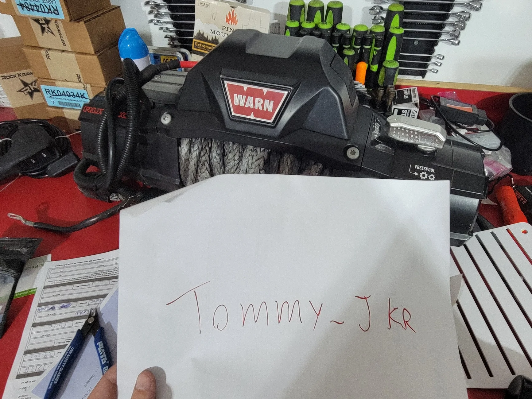 Jeep Wrangler JL Mopar Warn Zeon winch $500 20251024_180749