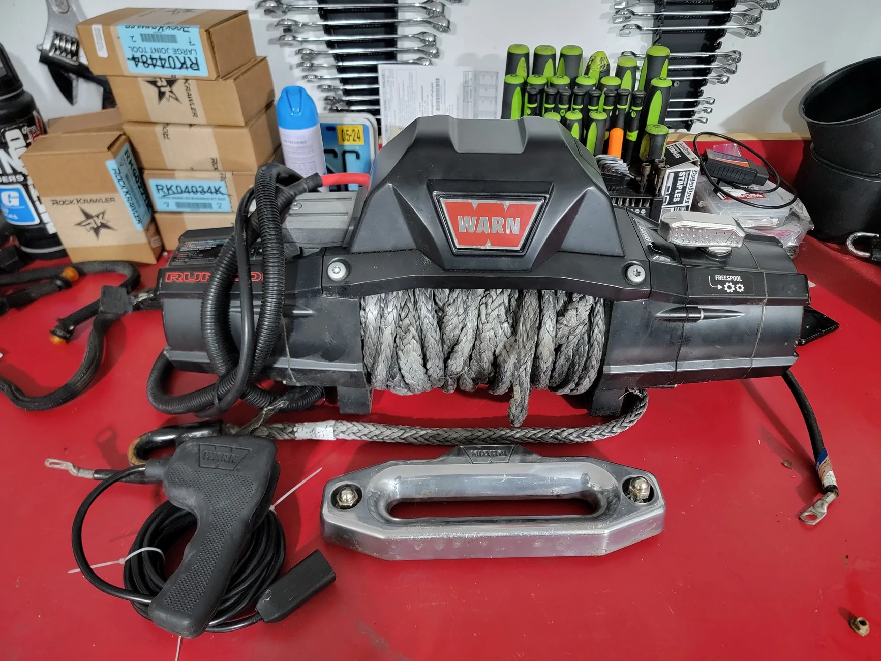 Jeep Wrangler JL Mopar Warn Zeon winch $500 20250922_213925