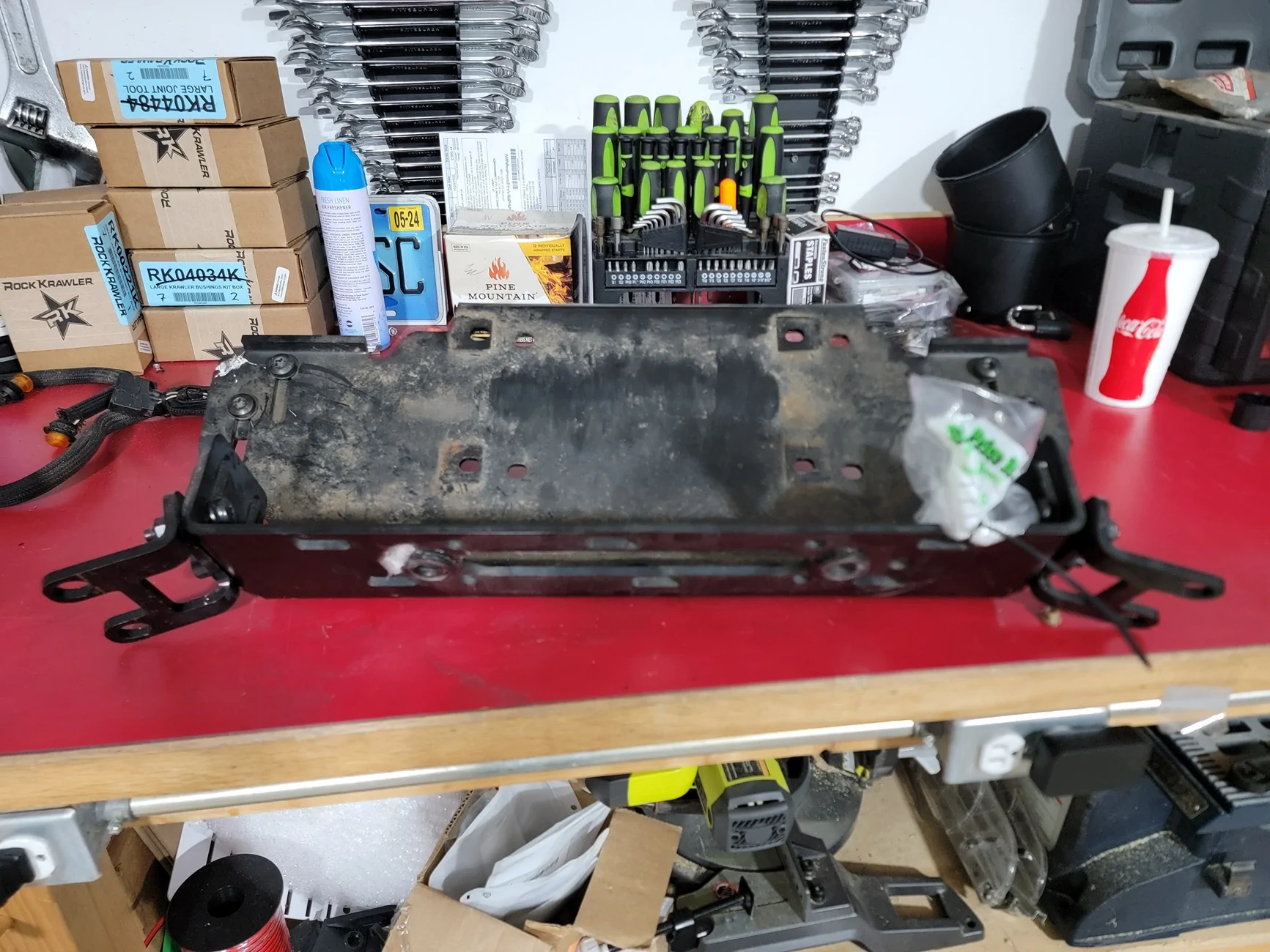 Jeep Wrangler JL OEM rubicon winch plate - $80 20250922_213800