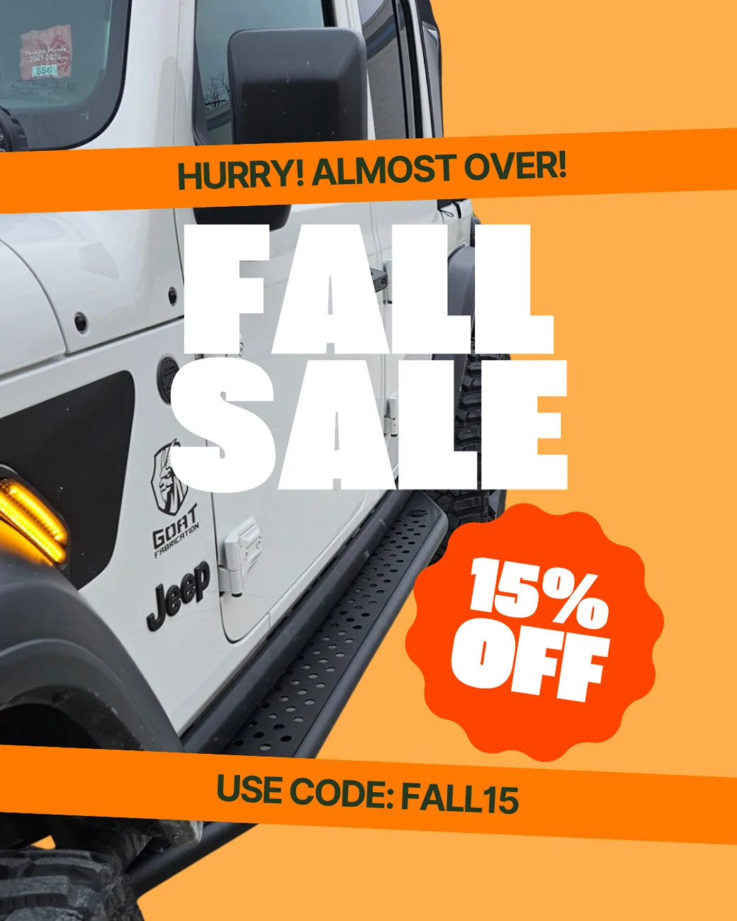 Jeep Wrangler JL GOAT FABRICATION FALL SALE LAST DAYS! FALL SALE (2)