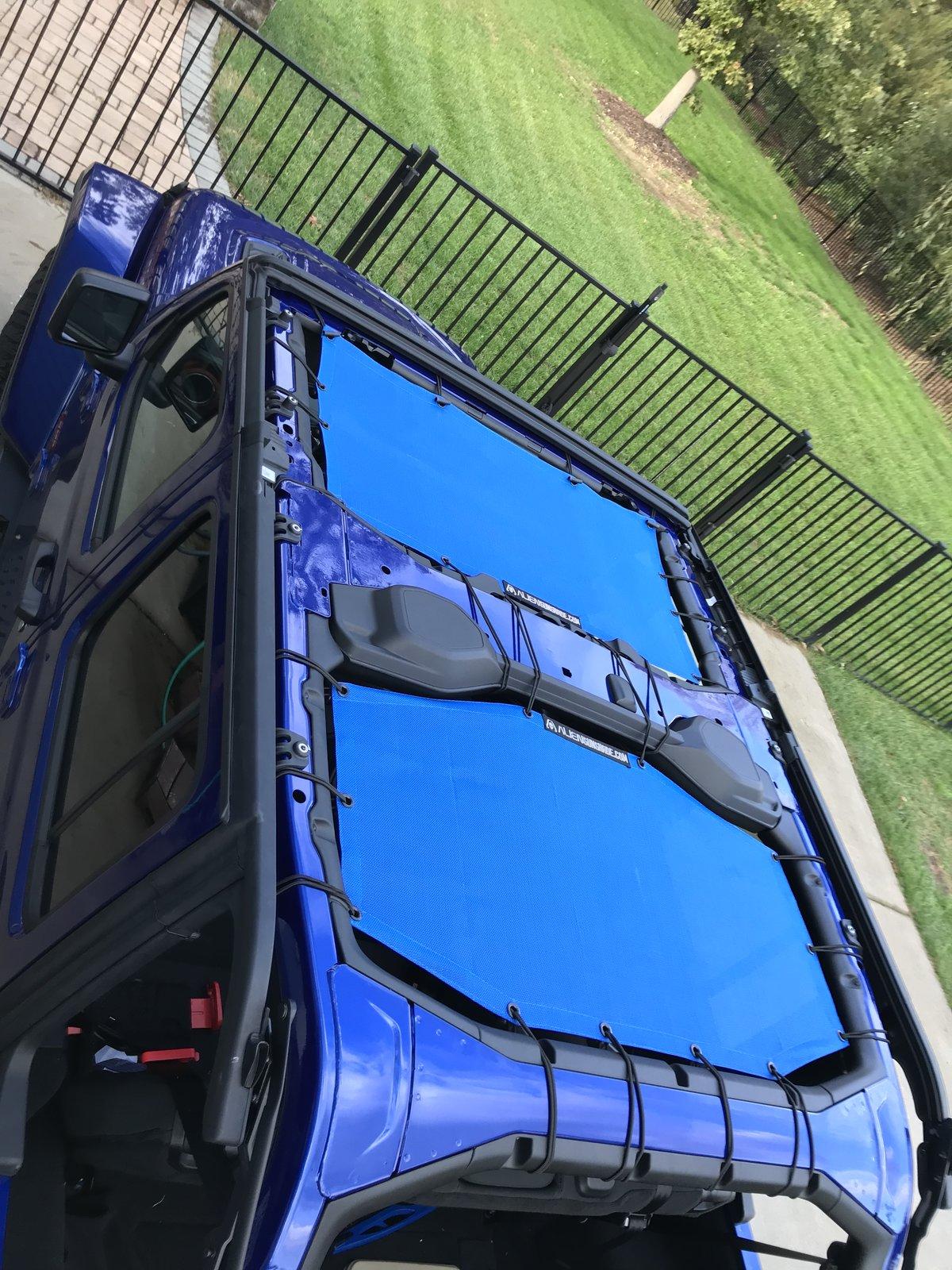 Jeep Wrangler JL Alien Sunshade Customer Showcase and Gallery tesla from forum