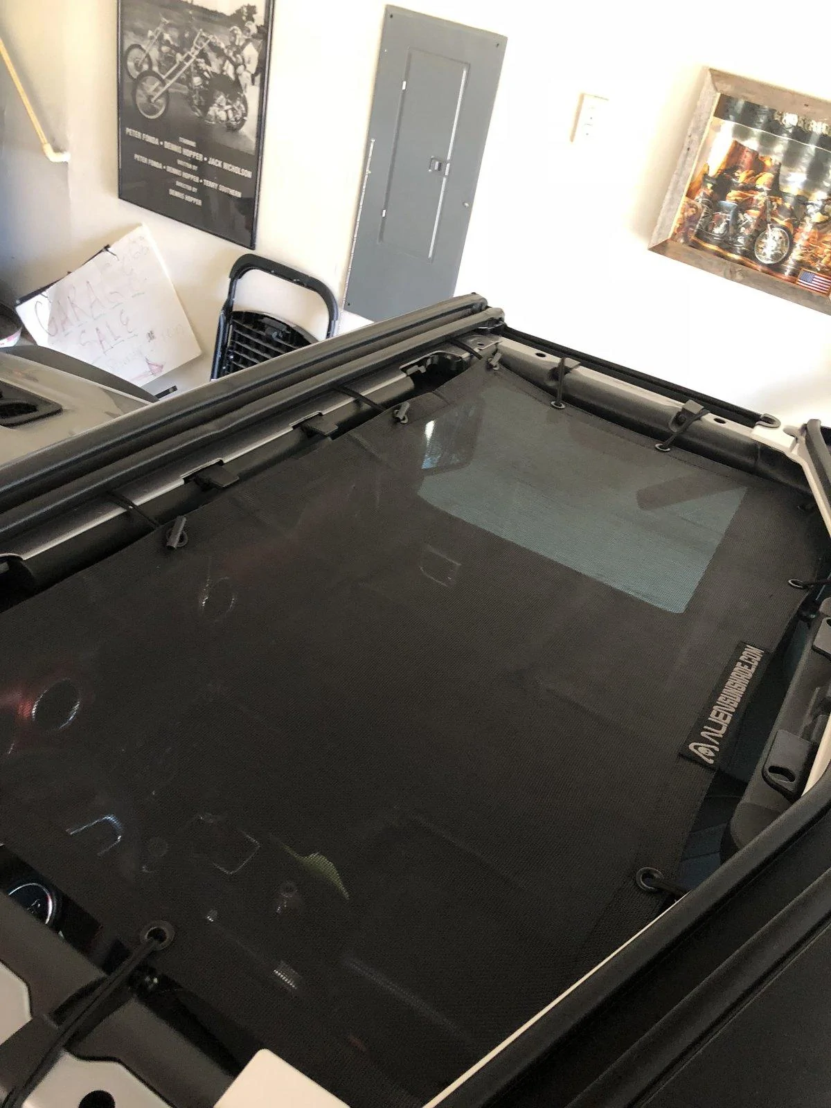 Jeep Wrangler JL Alien Sunhade Mesh Shades Installed 612E7715-1A6F-409A-B006-D06BBED9B09B