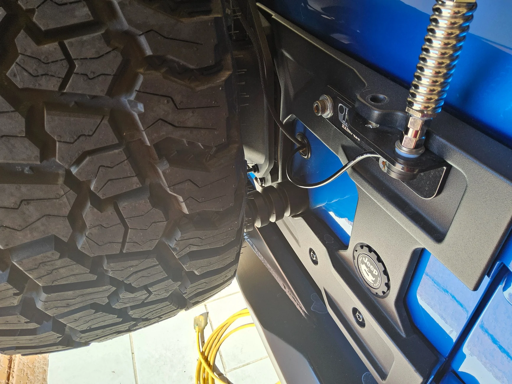 Jeep Wrangler JL Mopar Spare Tire Reinforcement Kit 20251028_142350