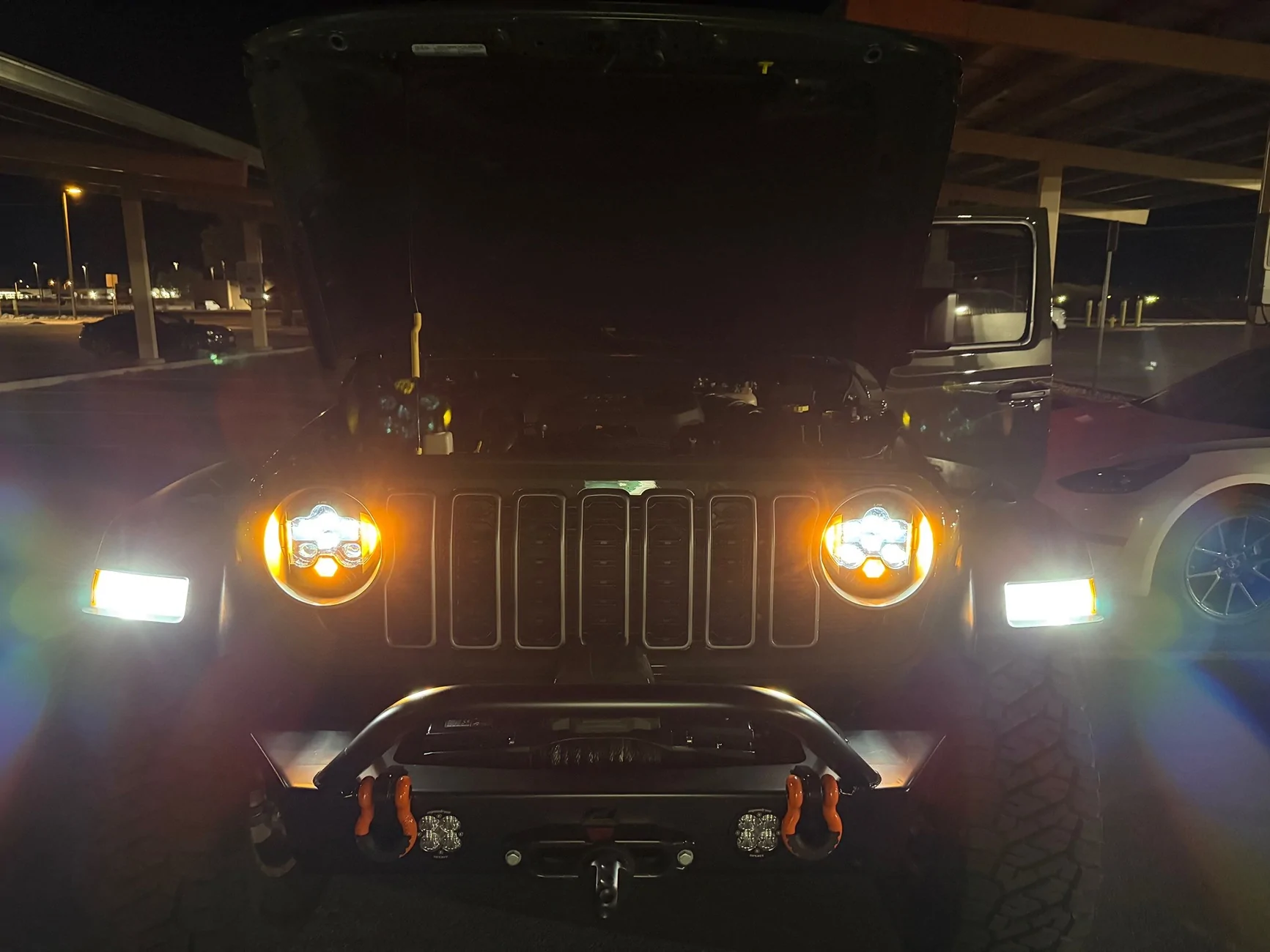 Jeep Wrangler JL New Baja Designs LP6 DOT headlight 1