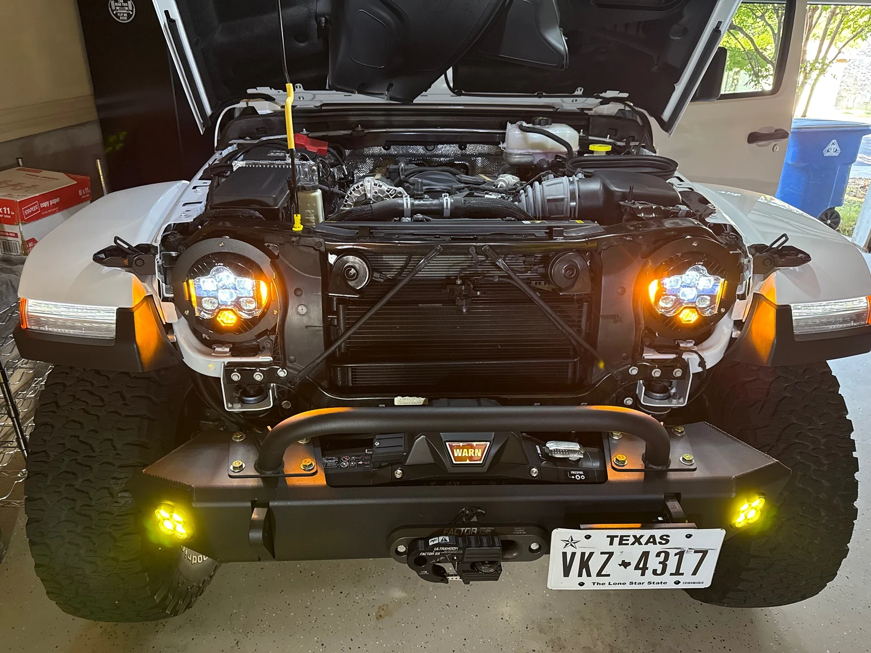 Jeep Wrangler JL New Baja Designs LP6 DOT headlight IMG_9039