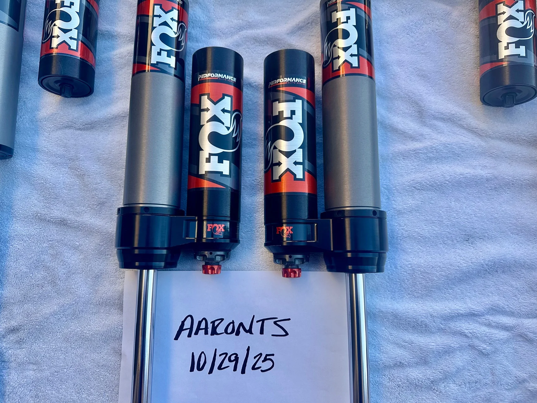 Jeep Wrangler JL Fox 2.5 Performance Elite Shocks price drop IMG_3965