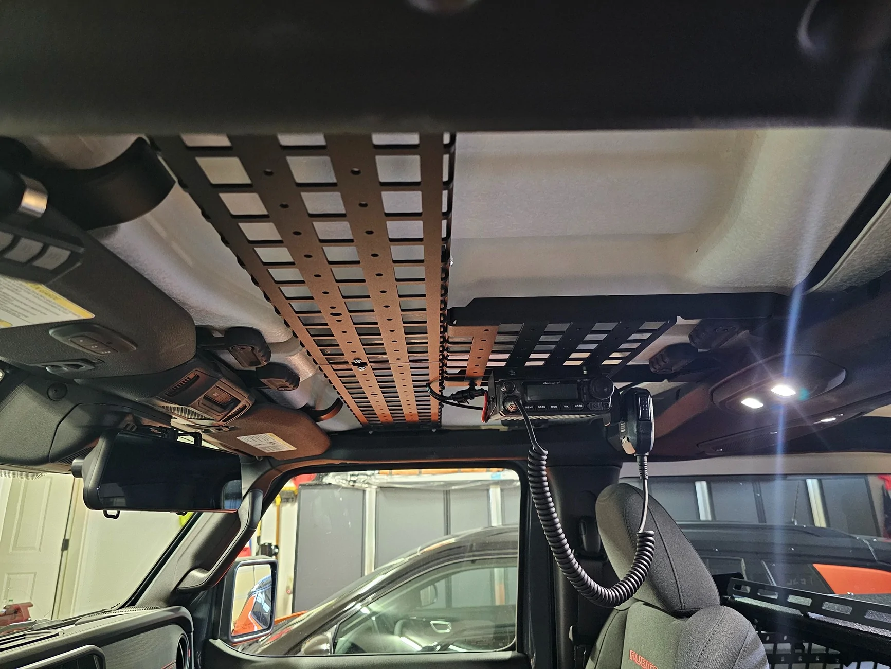 Jeep Wrangler JL 3TV's 2-Door Toad Build 2-door AAL overhead molle panel