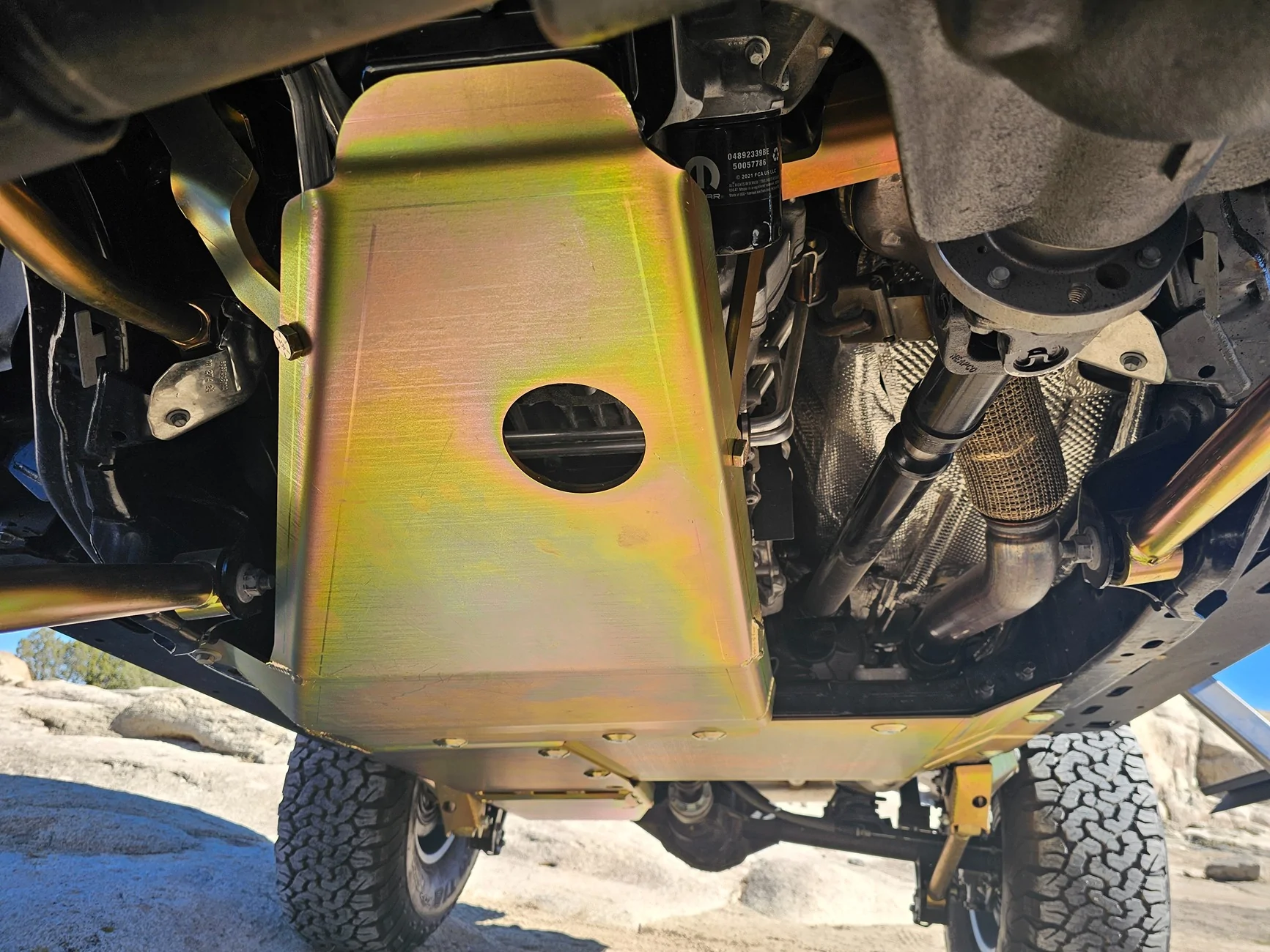Jeep Wrangler JL Skid Plate Upgrade 2-door Undercloak