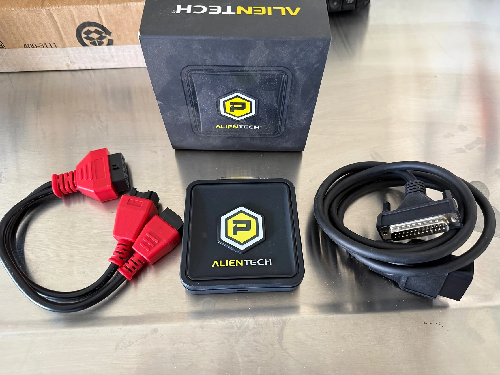 Jeep Wrangler JL Alientech Powergate 4 Programmer and SGW Bypass Cable IMG_1288